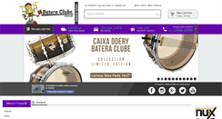 Desktop Screenshot of bateraclube.com.br